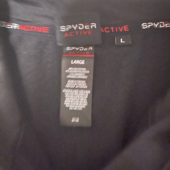 Black Spyder  Women’s Activewear Top - Picture 2 of 3